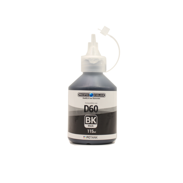 BOTELLA TINTA COMPATIBLE CON BROTHER BTD60BK - BLACK - Imagen 2
