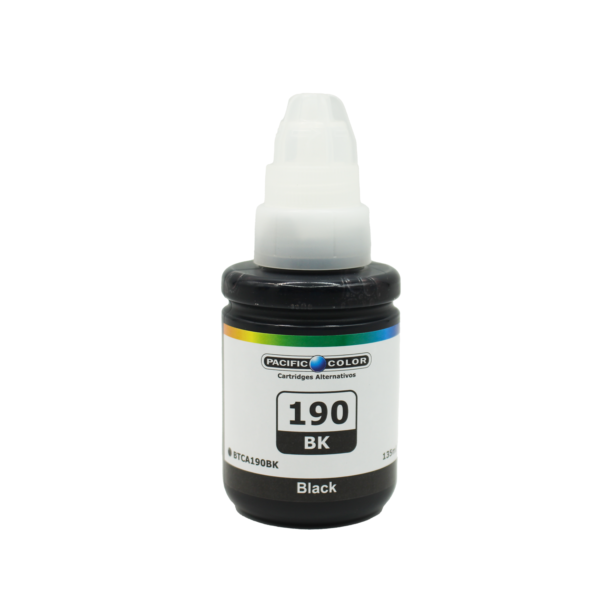 BOTELLA DE TINTA PACIFIC COLOR COMPATIBLE CON CANON P/G1100/G2100/G3100 BLACK - Imagen 2