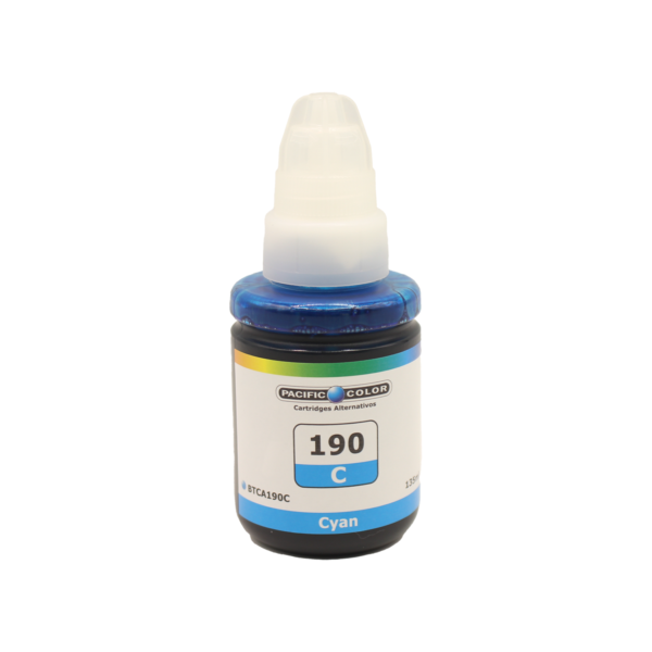 BOTELLA DE TINTA PACIFIC COLOR COMPATIBLE CON CANON P/G1100/G2100/G3100 CYAN