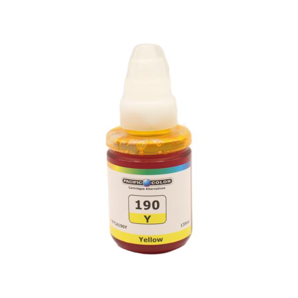 BOTELLA DE TINTA PACIFIC COLOR COMPATIBLE CON CANON P/G1100/G2100/G3100 YELLOW