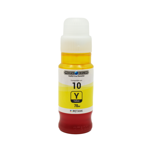 BOTELLA TINTA COMPATIBLE CON CANON GI-10Y - YELLOW - Imagen 2