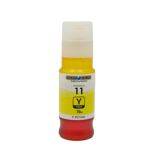 BOTELLA TINTA COMPATIBLE CON CANON GI-11Y - YELLOW - Imagen 2