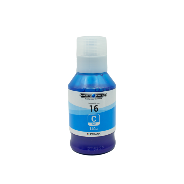 BOTELLA TINTA COMPATIBLE CON CANON GI-16C - CYAN - Imagen 2