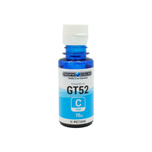 BOTELLA TINTA COMPATIBLE CON HP GT52C - CYAN