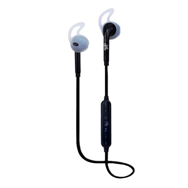 AUDIFONO AUDIOPRO BLUETOOTH IN/EAR V4.2 DEPORTIVOS, CONTROL DE LLAMADA Y VOLUMEN. BLACK