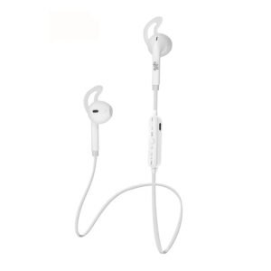 AUDIFONO AUDIOPRO BLUETOOTH IN/EAR V4.2 DEPORTIVOS, CONTROL DE LLAMADA Y VOLUMEN. WHITE