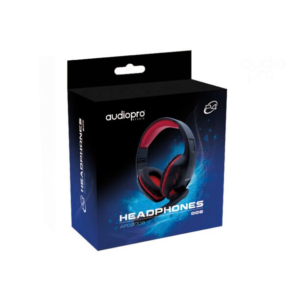 AUDIFONOS AUDIOPRO GAMER JACK 3.5 PARA PS4, XBOX, PC, BLUE. - Imagen 3