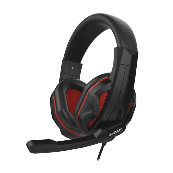 AUDIFONOS AUDIOPRO GAMER JACK 3.5 PARA PS4, XBOX, PC, NINTENDO SWITCH, RED. - Imagen 2