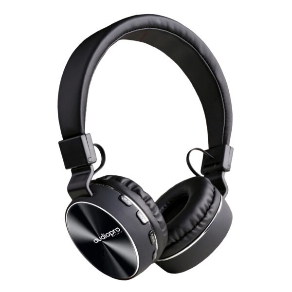 Audífonos HEADBAND BLUETOOTH CON BT/FM/TF/AUX BLACK