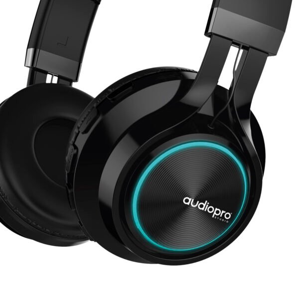 Audífonos HEADBAND BLUETOOTH CON BT/FM/TF/AUX. BLACK - Imagen 3