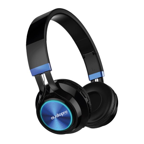 Audífonos HEADBAND BLUETOOTH CON BT/FM/TF/AUX. BLUE - Imagen 2