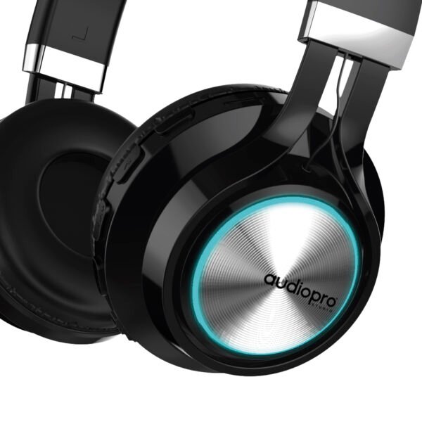 Audífonos HEADBAND BLUETOOTH CON BT/FM/TF/AUX. SILVER - Imagen 3