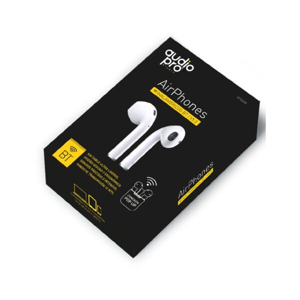 Audífonos BLUETOOTH EARBUD PARA TELEFONOS MOVILES. WHITE - Imagen 5