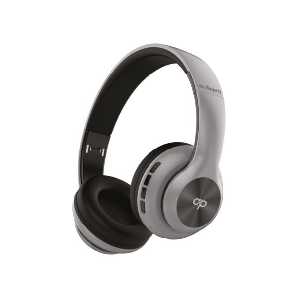 Audífonos HEADBAND BLUETOOTH CON BT/FM/TF/AUX SILVER