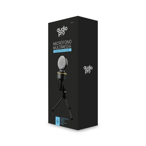 MICROFONO CONDENSADOR HOME STUDIO AUDIOPRO PARA STREAMING/PODCAST/JUEGOS ONLINE/KARAOKE - Imagen 3