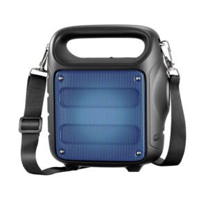 PARLANTE PORTATIL AUDIOPRO FM CON LINTERNA USB/SD/BATERIA RECARGABLE. BLUE