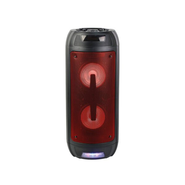 PARLANTE AUDIOPRO BLUETOOTH PORTATIL CON ENTRADA MICROFONO/SD/USB/ RADIO FM. RED