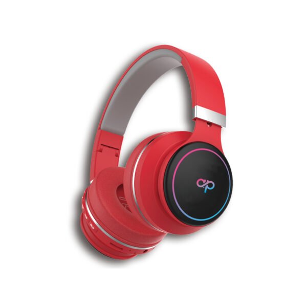 AUDIFONO HEADBAND AUDIOPRO GAMER BLUETOOTH CON BT/FM/TF/AUX, CABLE 1.5M, RED