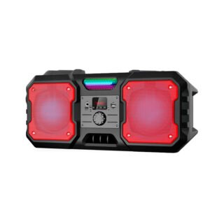 PARLANTE BLUETOOTH  PORTATIL AUDIOPRO CON ENTRADA PARA MICROFONO/SD/USB/ RADIO FM. RED