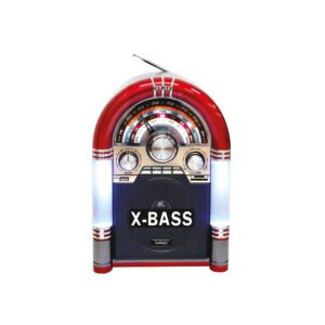 RADIO ROCKOLA GRANDE AUDIOPRO FM DE 3 BANDAS /BLUETOOTH/USB/SD/BATERIA RECARGABLE