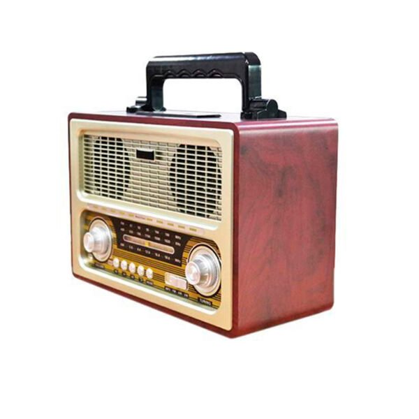 RADIO RETRO PORTATIL AUDIOPRO BLUETOOTH/ FM/USB/SD/ENTRADA AUX 3.5/ RECARGABLE. - Imagen 2