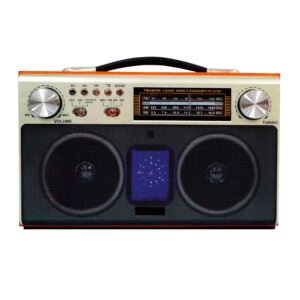 RADIO RETRO PORTATIL AUDIOPRO BLUETOOTH/ FM/USB/SD/ENTRADA AUX 3.5/ RECARGABLE.