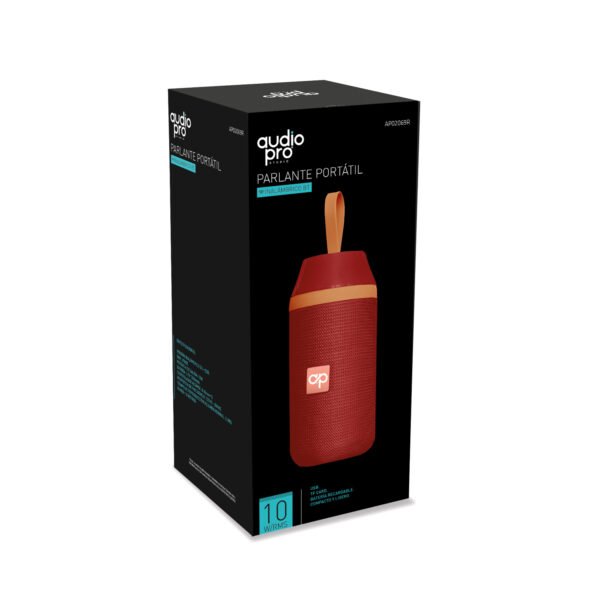 PARLANTE PORTABLE AUDIOPRO/ BT /USB/SD/ RED - Imagen 2