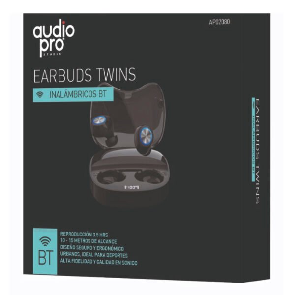 AUDIFONOS BT 5 MANOS LIBRES, ESTUCHE DE CARGA 1800MAH, TOUCH - Imagen 2