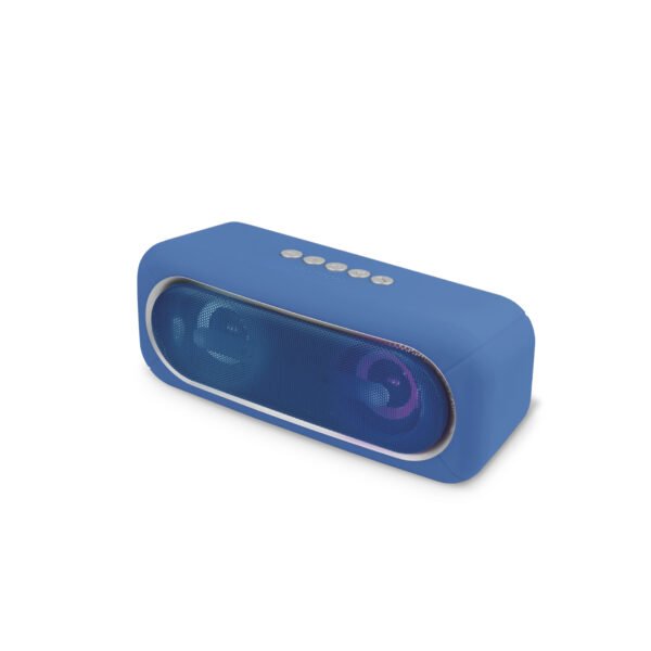 PARLANTE TWS BLUETOOTH  PORTATIL AUDIOPRO CON ENTRADA SD/USB/AUX RGB BLUE
