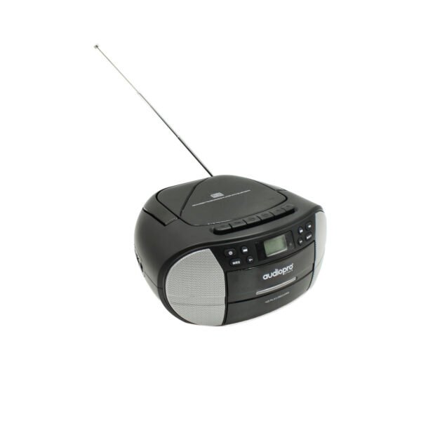 RADIO AUDIOPRO BOOMBOX  CON LECTOR DE CD / CASSETE Y BLUETOOTH / ALCANCE 10MTS