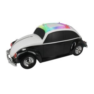 PARLANTE AUTO ESCARABAJO CON ILUMINACION AUDIOPRO CON ENTRADA BT/SD/USB/FM/FUNCION TWS MISMO MODELO. BLACK