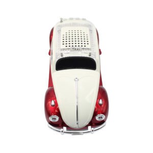 PARLANTE AUTO ESCARABAJO CON ILUMINACION AUDIOPRO CON ENTRADA BT/SD/USB/FM/FUNCION TWS MISMO MODELO. RED