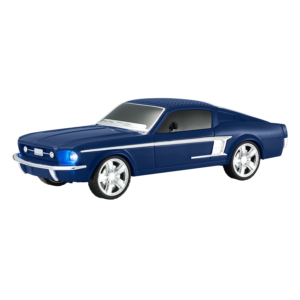 PARLANTE AUTO MUSTANG 1967 AUDIOPRO CON ENTRADA BT/MICRO SD/USB/FM/PANTALLA LED/FUNCION TWS MISMO MODELO. BLUE