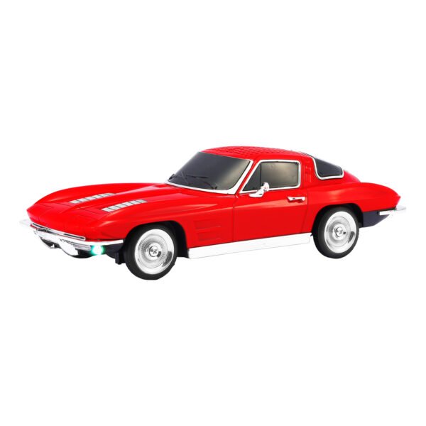 PARLANTE TIPO CORVETTER 1963 PORTATIL AUDIOPRO CON ILUMINACION/ENTRADA BT/SD/USB/FM/FUNCION TWS MISMO MODELO. RED