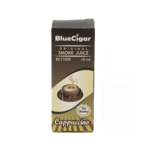 RECARGA DE VAPORIZADOR ELECTRONICO BLUECIGAR 0% NICOTINA /SABOR CAPPUCCINO - Imagen 3