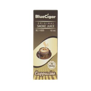 RECARGA DE VAPORIZADOR ELECTRONICO BLUECIGAR 0% NICOTINA /SABOR CAPPUCCINO