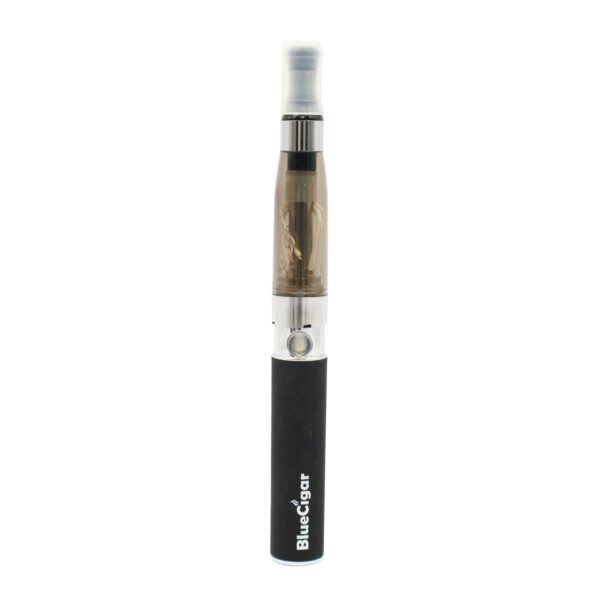 VAPORIZADOR ELECTRONICO BLUECIGAR CON ATOMIZADOR DE METAL/CARGA USB/COLOR NEGRO. BLISTER