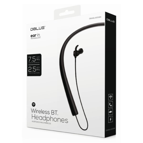 AUDIFONO DBLUE BLUETOOTH IN/EAR DEPORTIVO/MANOS LIBRES/CONTROL DE REPRODUCCION. GREEN - Imagen 2