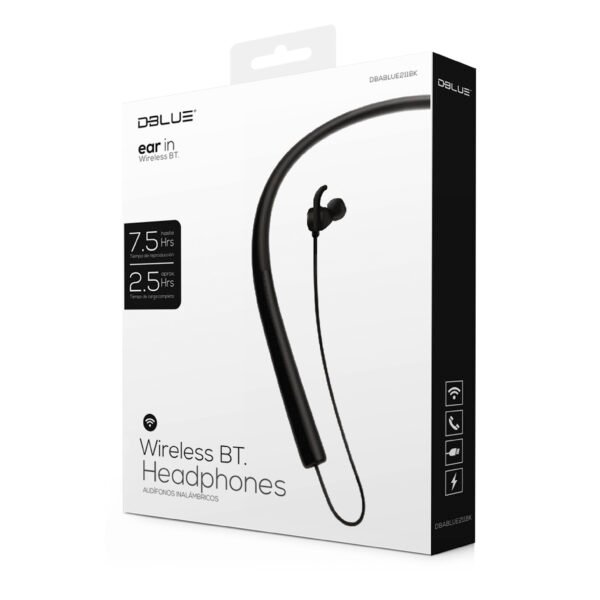 AUDIFONO DBLUE BLUETOOTH IN/EAR DEPORTIVO/MANOS LIBRES/CONTROL DE REPRODUCCION. YELLOW - Imagen 2