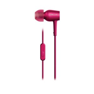 Audífonos IN/EAR ULTRALIGERO CON MANOS LIBRE. FUCSIA