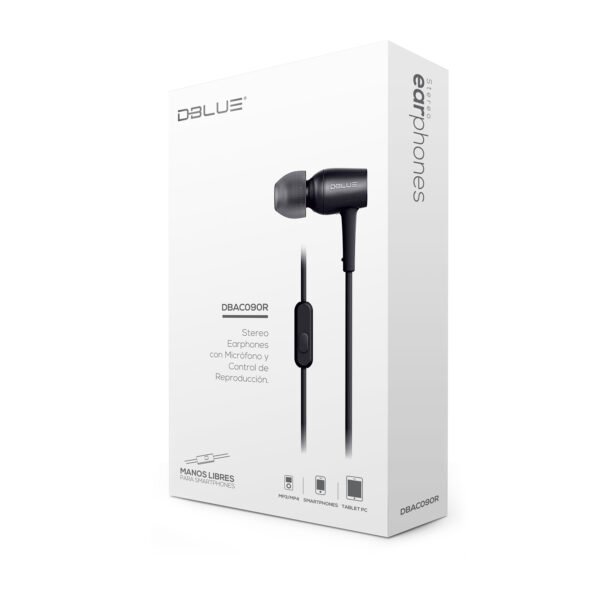 AUDIFONO DBLUE IN/EAR ULTRALIGERO CON MANOS LIBRE/ULTRA LIGERO. RED - Imagen 2