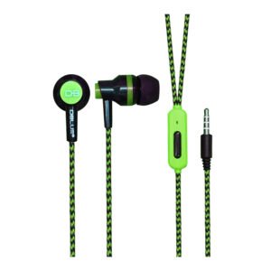 AUDIFONO DBLUE ULTRALIGERO CABLE TEXTIL CON MANOS LIBRES/SONIDO DIRECTO. GREEN