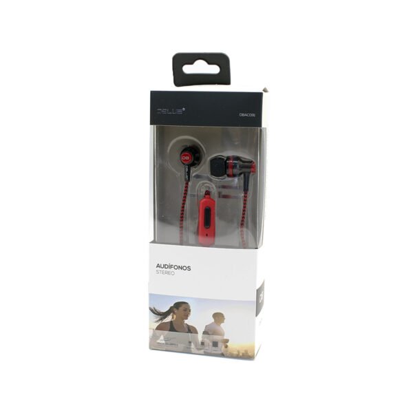 AUDIFONO DBLUE ULTRALIGERO CABLE TEXTIL CON MANOS LIBRES/SONIDO DIRECTO. RED - Imagen 3