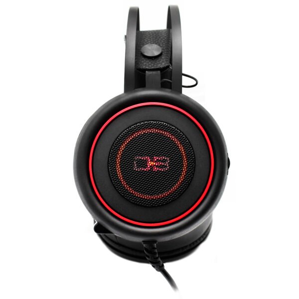 AudífonosS GAMER CON LUCES/MICROFONO/CONTROL DE VOLUMEN/CONEXION 3.5 Y USB - Imagen 2
