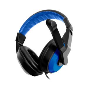 AUDIFONOS DBLUE GAMER 3,5 PARA CONSOLA DE VIDEO JUEGO/LARGO 1.8M/MICROFONO. BLUE