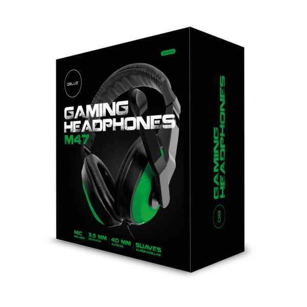 AudífonosS GAMER 3,5 PARA CONSOLA DE VIDEO JUEGO. GREEN - Imagen 4