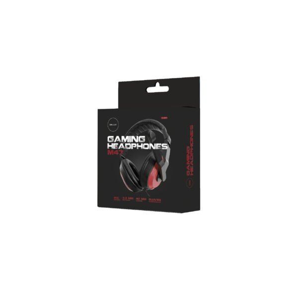 AUDIFONOS DBLUE GAMER 3,5 PARA CONSOLA DE VIDEO JUEGO/LARGO 1.8M/MICROFONO. RED - Imagen 3