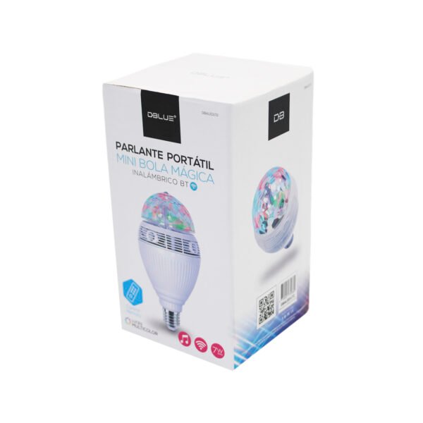 LAMPARA LED CON PARLANTE INALÁMBRICO BT Y CONTROL REMOTO - Imagen 2