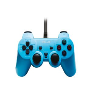 JOYPAD USB DOUBLE VIBRATION PC BLUE