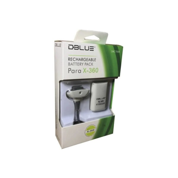 BATERIA RECARGABLE DBLUE PARA CONTROL XBOX360 CON PROTECCION ANTISOBRECARGAS - Imagen 2